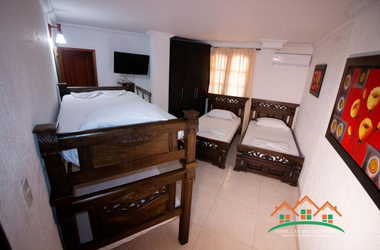 Hotel La Casa Del Turista Cartagena Eksteriør bilde